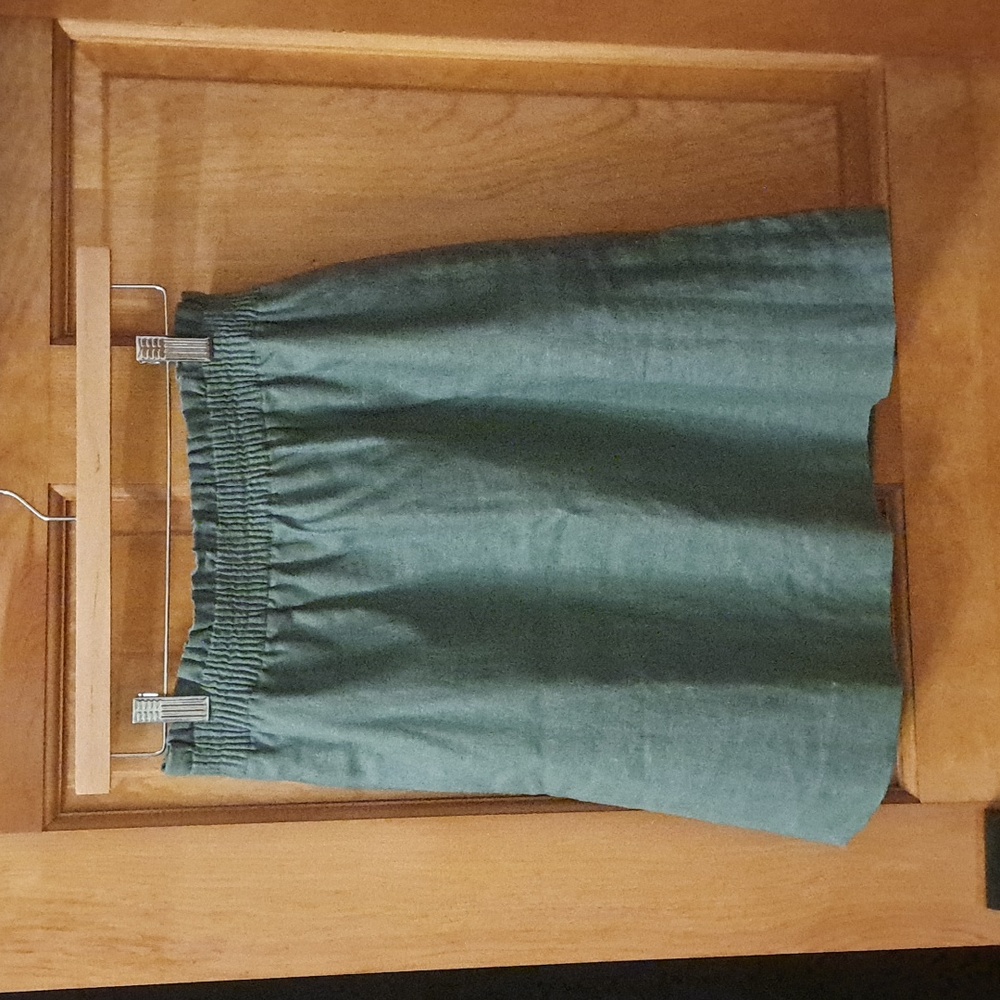 J. Crew Vibrant Green Skirt, Size 2